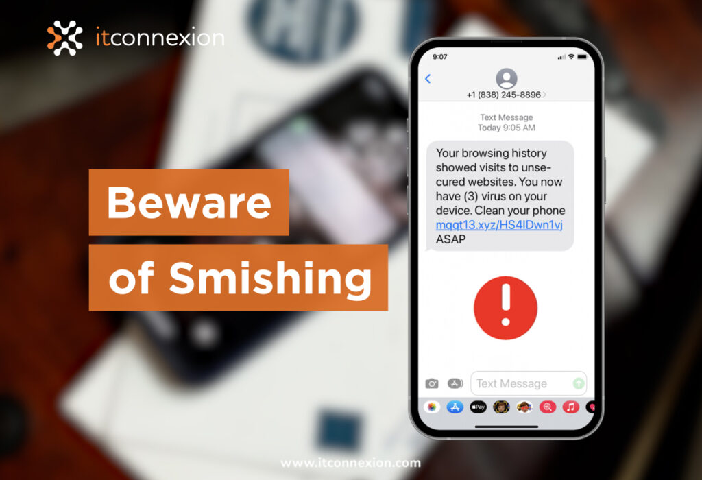 beware of smishing